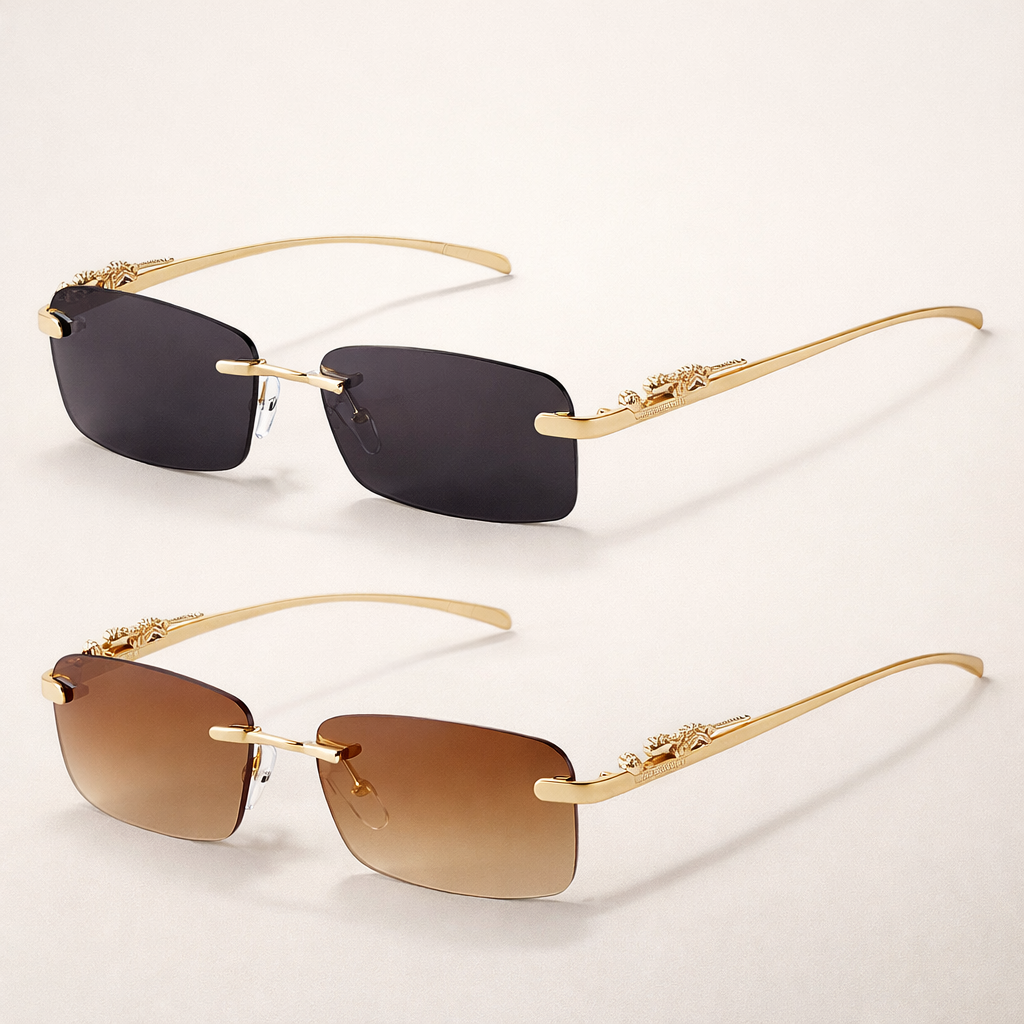 Gafas de Sol de Lujo – Noir Cartier Essence
